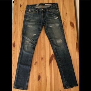 AG Adriano Goldschmied Stilt Cigarette Leg Jean sz 26
